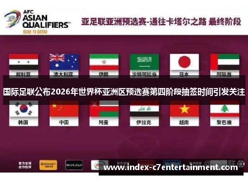国际足联公布2026年世界杯亚洲区预选赛第四阶段抽签时间引发关注 国际足联公布2026年世界杯亚洲区预选赛第四阶段抽签时间引发关注
